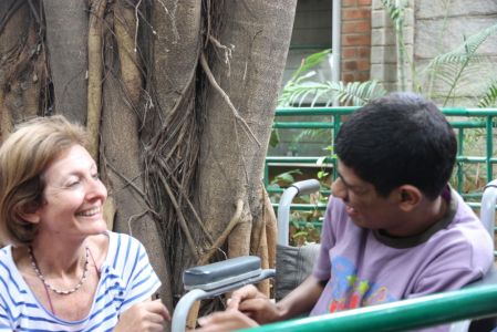 Communauté Asha Niketan pour handicapés mentaux - Regards lumineux