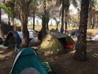 Espace des tentes, espace détente