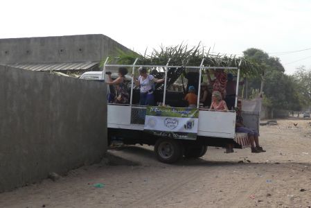 Nous arrivons à l'école COBODA