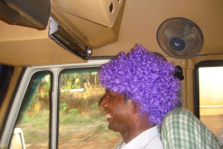 Mister E, le chauffeur clown