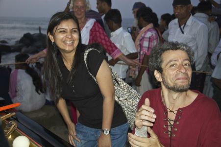 Cap Comorin, concert au lever du soleil - Concert d'émergence avec la maman