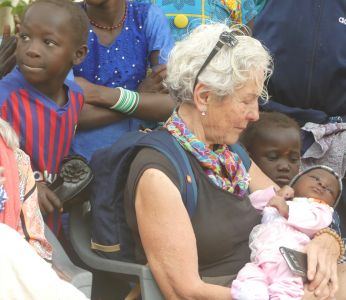 Chantal et un bébé