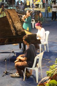 Fête de Shiva - Trio improvisé piano violon djembé