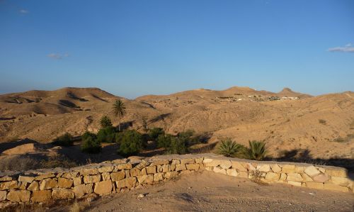 Le désert à Matmata