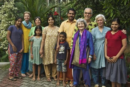 Calicut - Certains Caravaniers sont hébergés dans des familles avec beaucoup d'attention et de sympathie