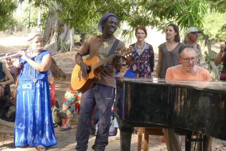 Trio avec Bello Diatta