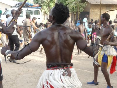 Danseur de dos