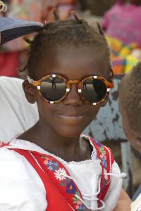 Fille lunettes