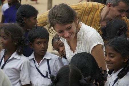 Ecole 'Jawadhu tribal school' - Echange de sourires