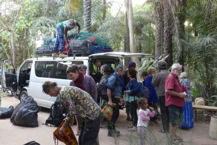 Chargement des bagages