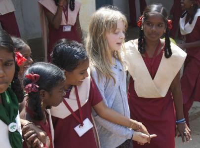 Farandole à l'école de Sanjeevenagar