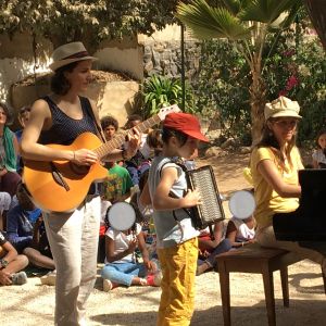 Lucie, Yanaé et Cathy
