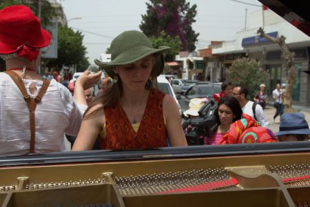 Cathy à la manoeuvre